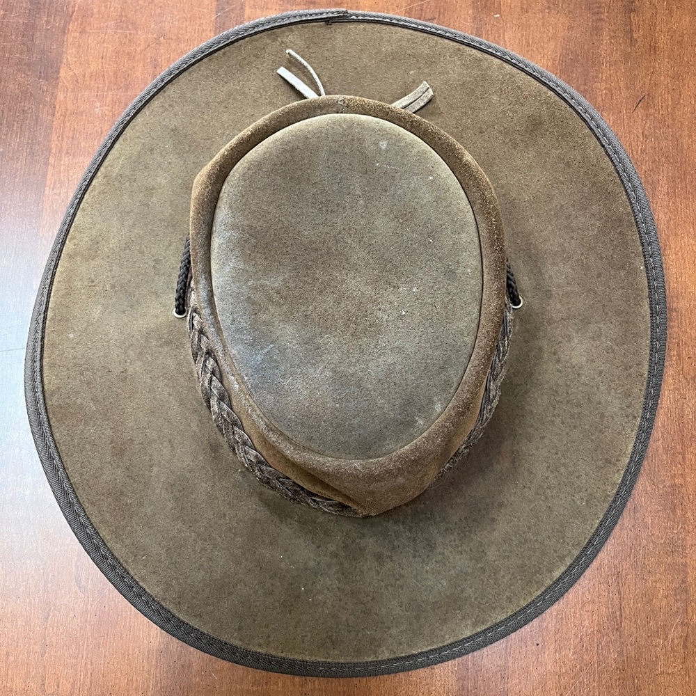 Barmah Cattle Suede handcrafted cowboy hat Brown Cowboy Hat